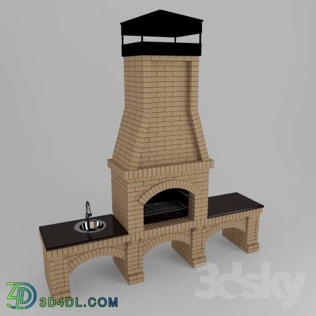 Other architectural elements - brazier