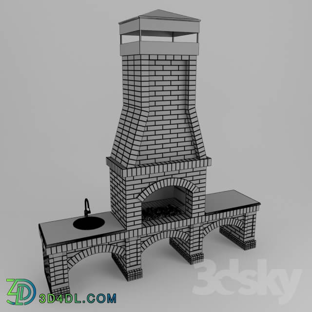 Other architectural elements - brazier