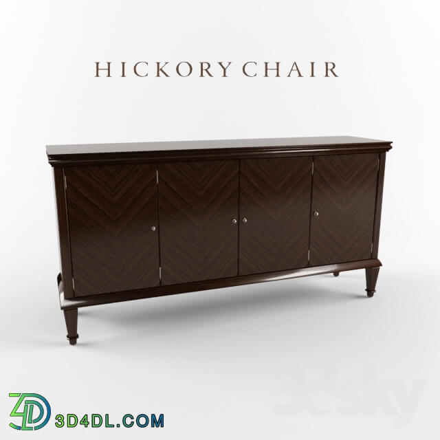 Sideboard _ Chest of drawer - Hickory Chair Commode Artisan Grand Credenza Mahogany