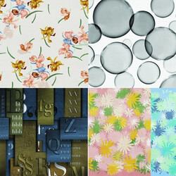 Wall covering - Wall_deco - Contemporary Wallpaper Pack 12 