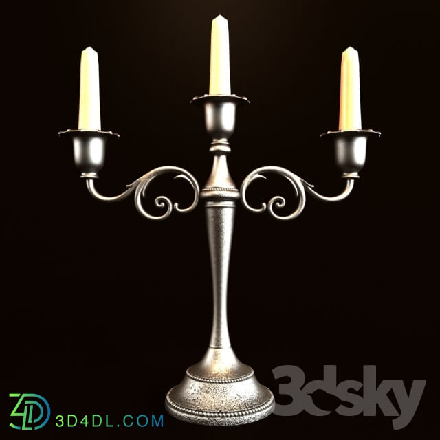 Other decorative objects - Fashion Alloy Candle Holder