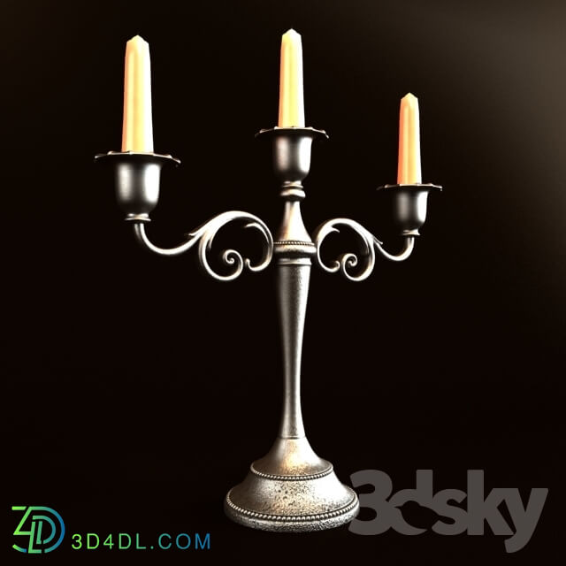 Other decorative objects - Fashion Alloy Candle Holder