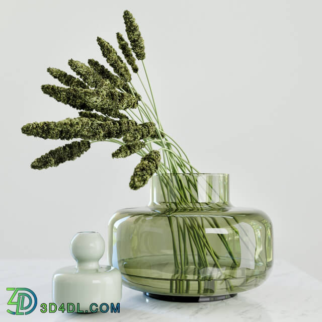 Plant - Modern grass arrangement in a vase