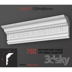 Decorative plaster - K0212.125Nx80mm 