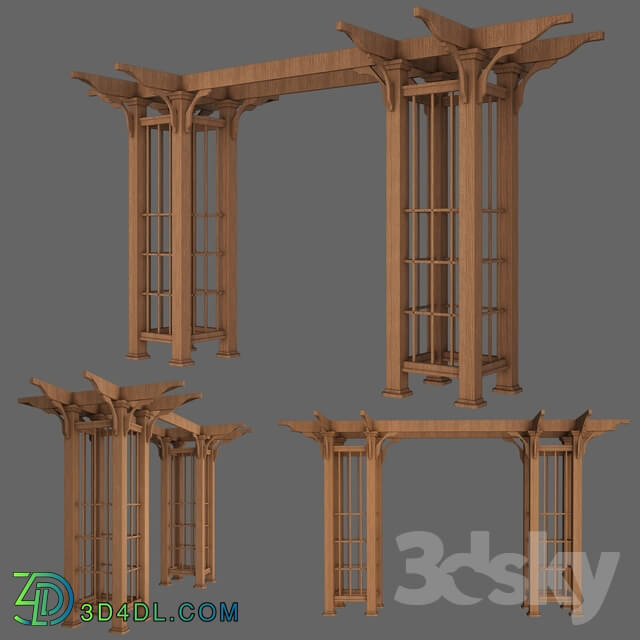 Other architectural elements - Wooden Pargola