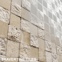 Other decorative objects - 3D mosaic travertine 
