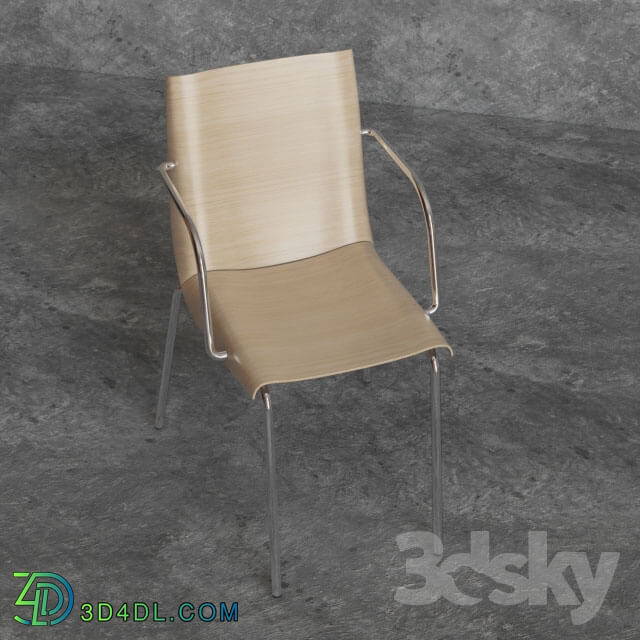 Chair - Plank MILLEFOGLIE ARMCHAIR