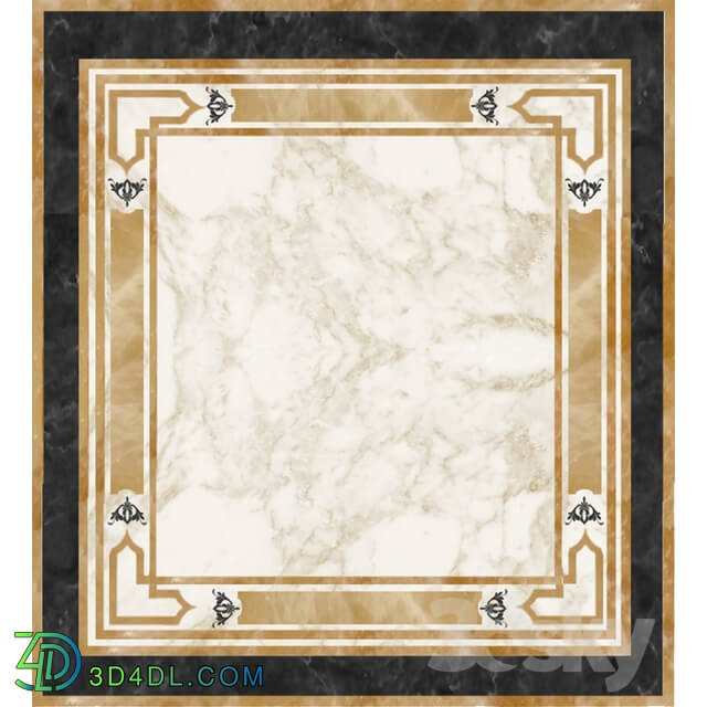 Floor coverings - Marble texture