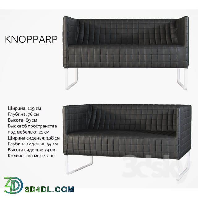 Sofa - Ikea _ Knopparp