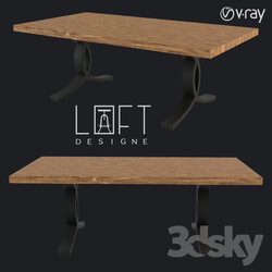 Table - Coffee table LoftDesigne 6848 model 