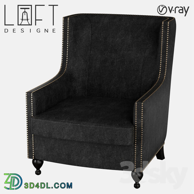 Arm chair - Armchair LoftDesigne 1656 model