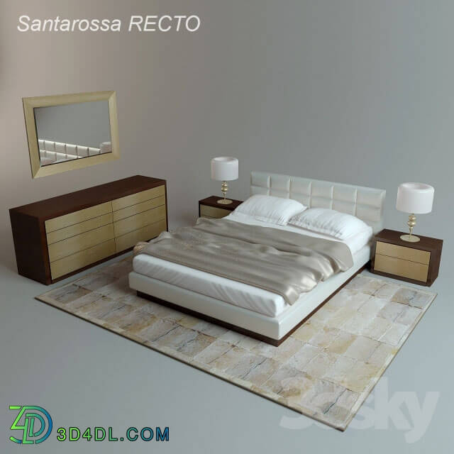 Bed - Santarossa _ RECTO