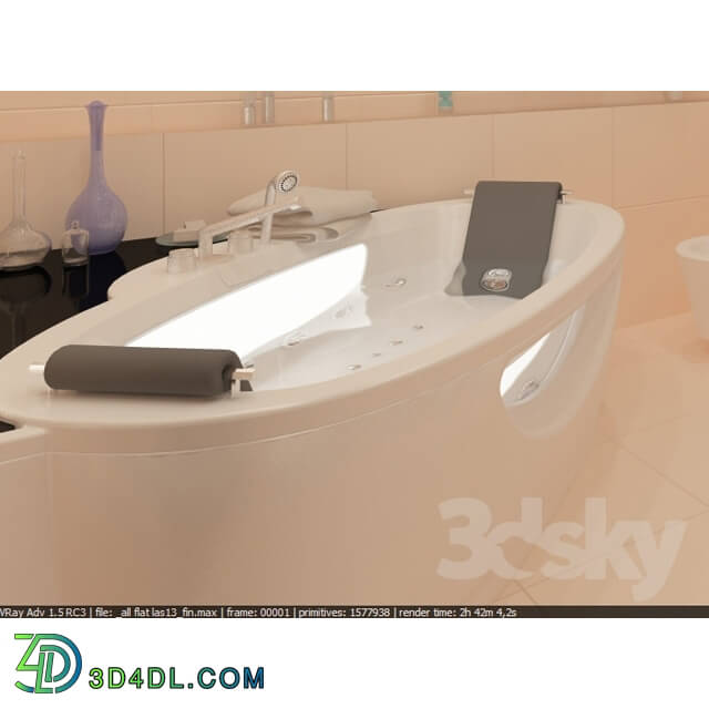 Bathtub - profi teuco_ouvernture.max