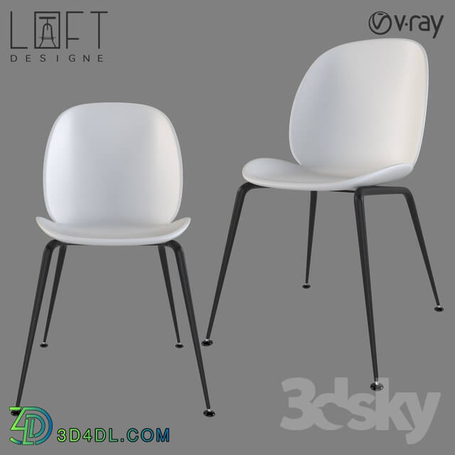 Chair - Chair LoftDesigne 30214 model