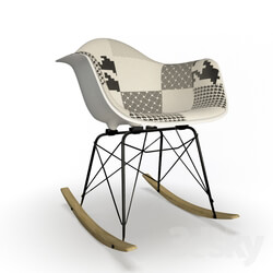 Chair - Rar Rocking Chair Eames 