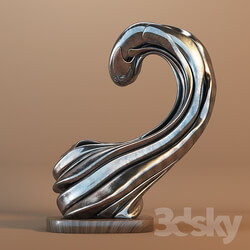 Sculpture - Curl 2 