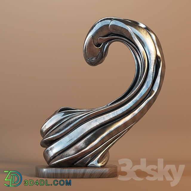 Sculpture - Curl 2