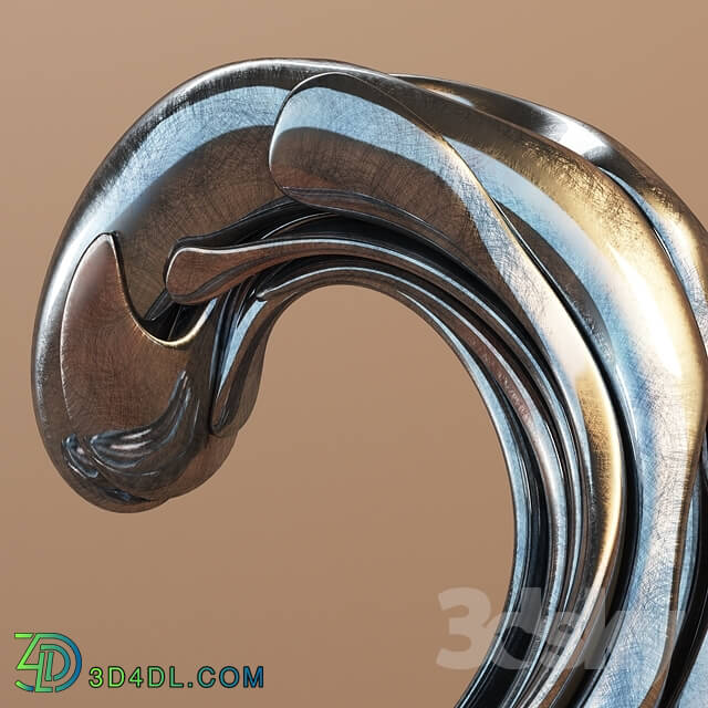 Sculpture - Curl 2