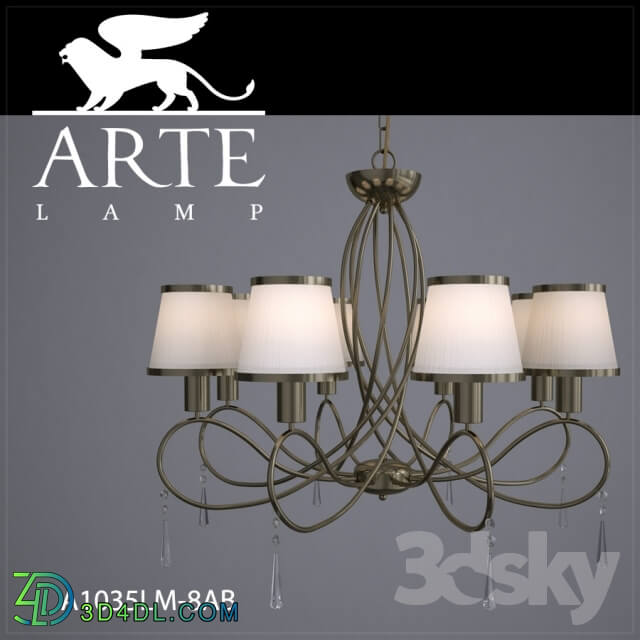 Ceiling light - Chandelier ARTE LAMP A1035LM-8AB