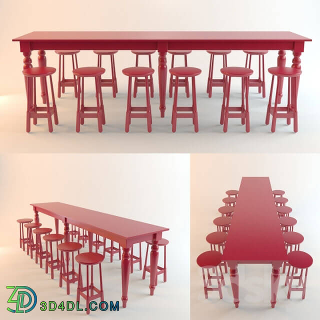 Table _ Chair - Bar table _ chairs