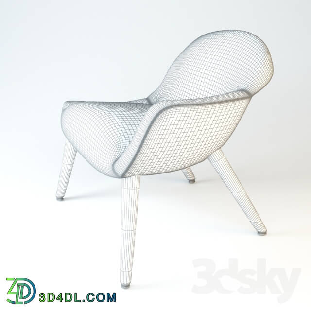 Arm chair - Poliform Mad Chair