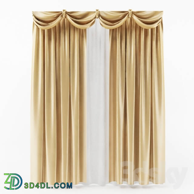 Curtain - Klassichechkaya curtain