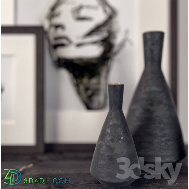 Vase - Decore set