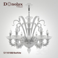 Ceiling light - Chandelier Donolux S110188 _ 6white 