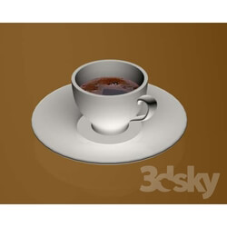 Tableware - A simple Cup of coffee 