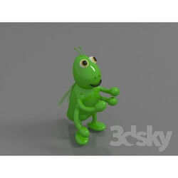 Toy - Toy grasshopper 