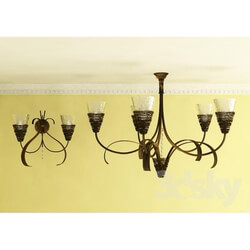 Ceiling light - _ Sconce chandelier 