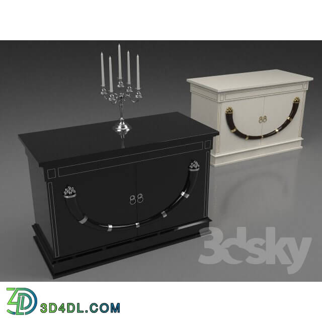Sideboard _ Chest of drawer - Floor 123h58h80sm