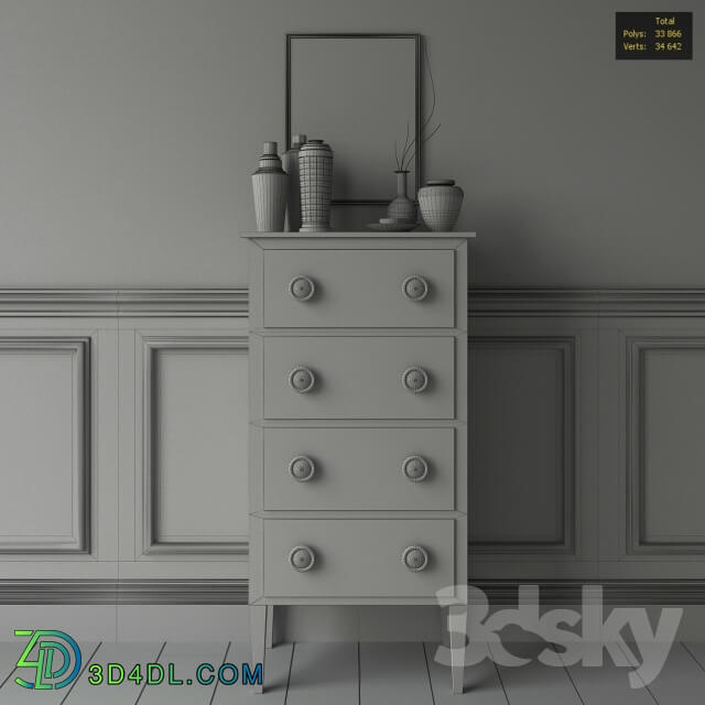 Sideboard _ Chest of drawer - Vaccínium_Set