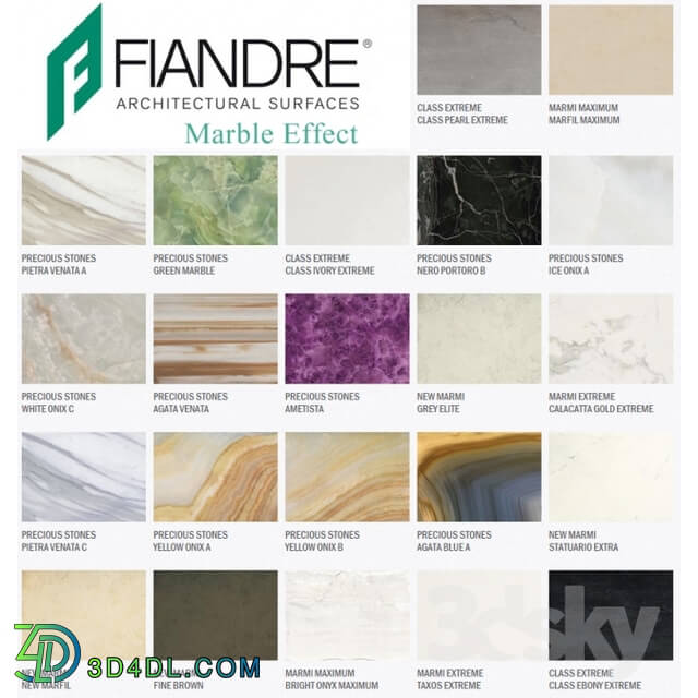 Stone - Fiandre Marble Effect