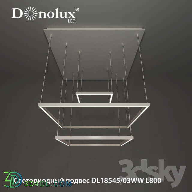Ceiling light - LED suspension DL18545 _ 03WW L800