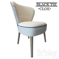 Chair - _quot_Black tie_quot_ CLOE 