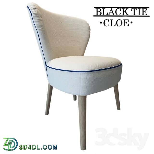 Chair - _quot_Black tie_quot_ CLOE