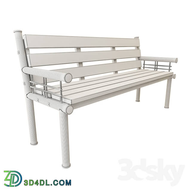 Other architectural elements - Benches metal