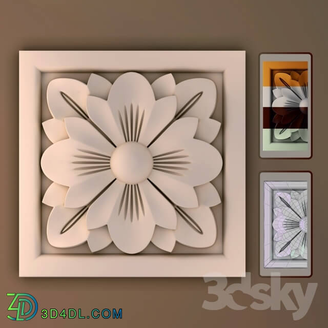 Decorative plaster - Power socket