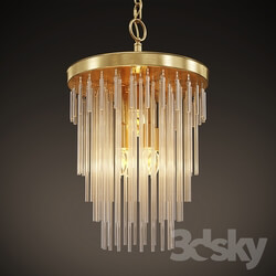 Ceiling light - GRAMERCY HOME - FREDERIC CHANDELIER CH116-5-BRS 