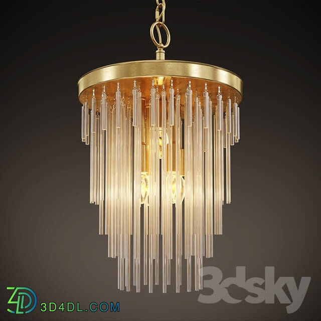 Ceiling light - GRAMERCY HOME - FREDERIC CHANDELIER CH116-5-BRS