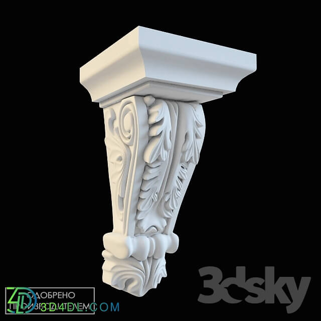 Decorative plaster - Bracket