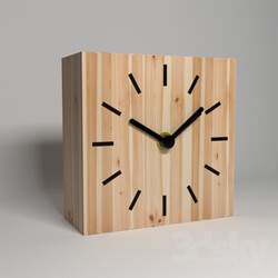 Miscellaneous - Wooden clock 