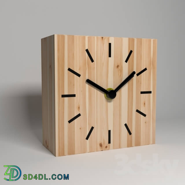 Miscellaneous - Wooden clock