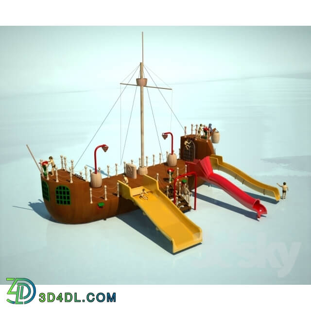 Other architectural elements - Pirate ship