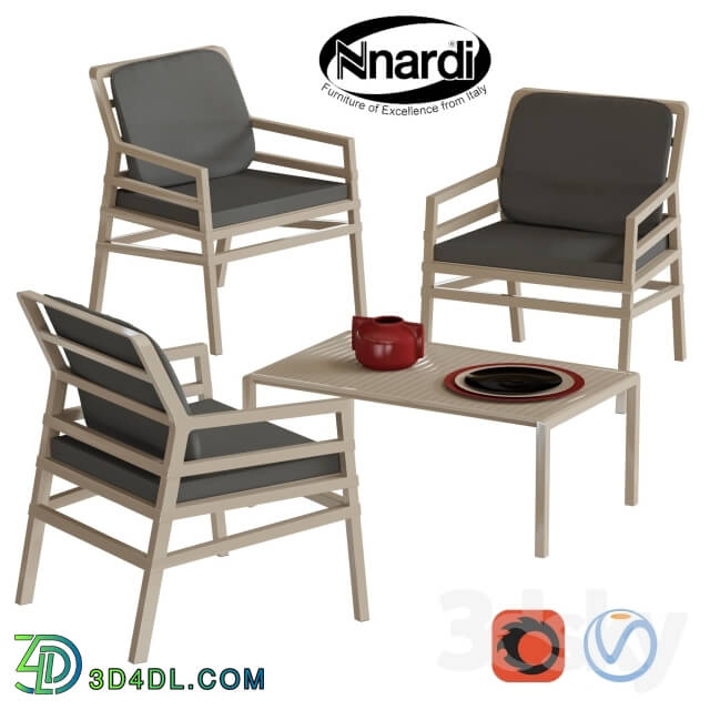 Table _ Chair - Aria set