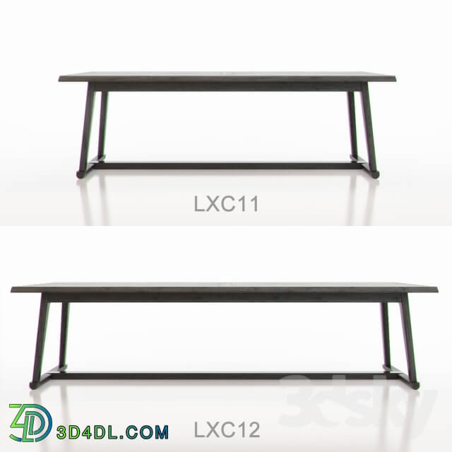 Table - B_B Italia Maxalto Recipio Tables