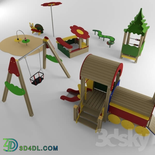 Other architectural elements - Children playground