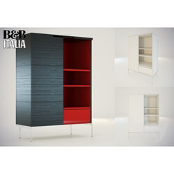 Wardrobe _ Display cabinets - CABINET MIDA_ B _amp_ B ITALIA SPA 