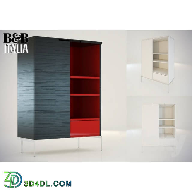 Wardrobe _ Display cabinets - CABINET MIDA_ B _amp_ B ITALIA SPA